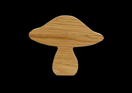 Pilz groß "Saskia von Goertz" aus Eichenholz